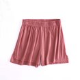 thumbnail image 1 of POROPL Womens Shorts Summer Elastic Waist Loose Sports Shorts Thin Short, 1 of 3