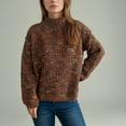 thumbnail image 1 of POROPL Womens Sweaters Long Sleeve Crew Neck Sweater Casual Knitted Top Size S-L, 1 of 7