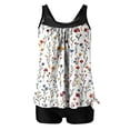 thumbnail image 1 of POROPL Womens Swimsuits Tankini Tops with High Waisted Bottoms Floral Print Modest Bathing Suits, 1 of 4