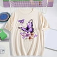 thumbnail image 1 of POROPL Womens T Shirts ,Cotton Womens Graphic T Shirts Crewneck Short Sleeve Shirt, 1 of 4