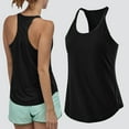 thumbnail image 1 of POROPL Womens Tank Tops Racerback Loose Fit Sleeveless Back Pleated Athletic Yoga Tank Size S-XXL, 1 of 5