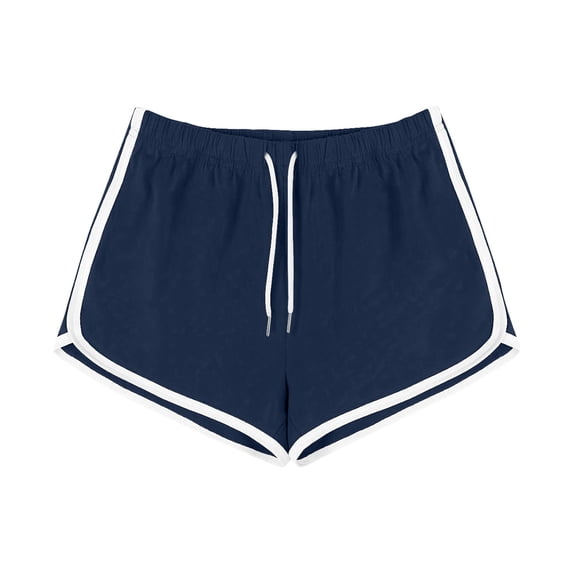 POROPL Womens Yoga Shorts,Summer Drawstring Elastic Waisted Loose Sports Workout Active Shorts