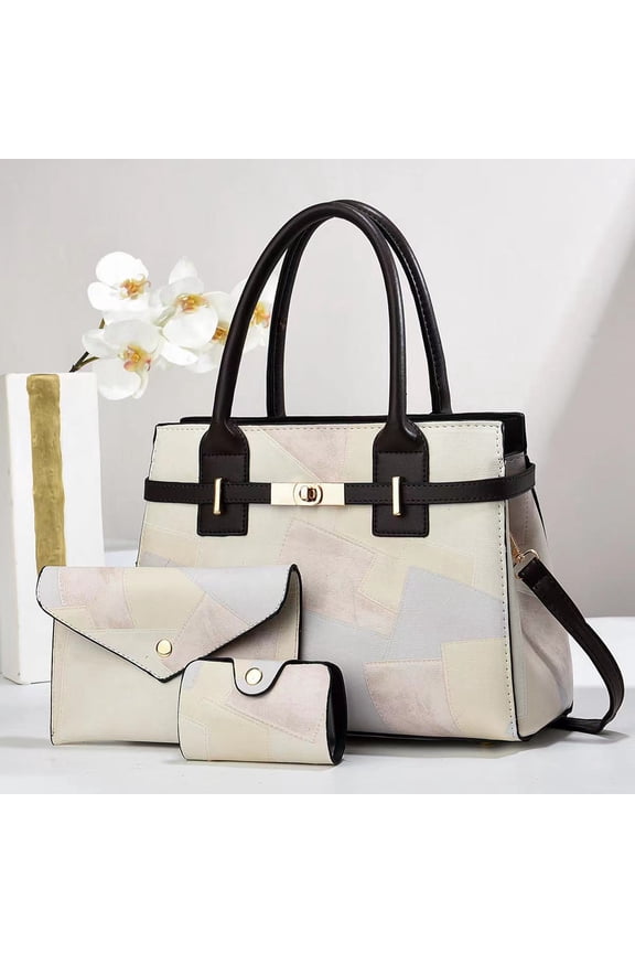 Small Compact Genuine Leather Crossbody Bag for Women Real Leather Purses for Women with Shoulder for Women with Built in Wallet three for a set.