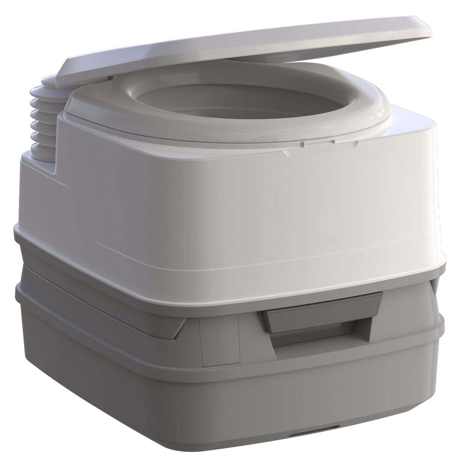 PORTA POTTI 260B Marine Toilet - 92862 White Portable Toilet - 2.6 ...