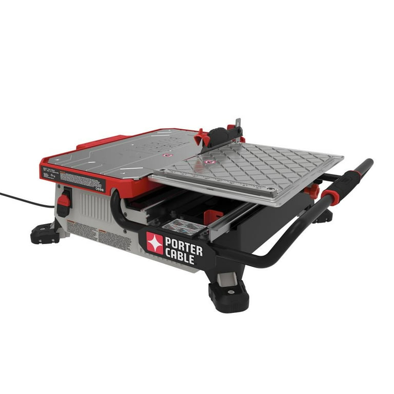 PORTER-CABLE 7-in 4-Amp Tabletop Sliding Table Tile Saw PORTER-CABLE 7-in 4-Amp Tabletop Sliding Table Tile Saw
