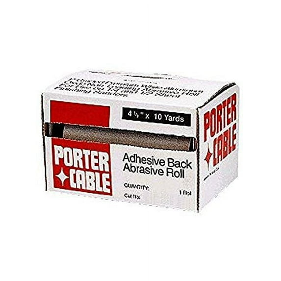 PORTER CABLE 740003201 4-1/2"X10YD ADHESIVE BACKED 320GRIT SAN