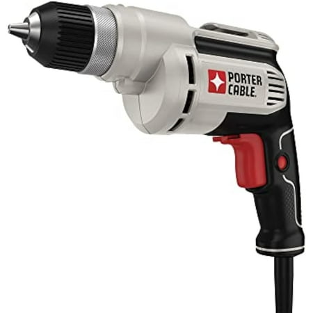 PORTER-CABLE Corded Drill, Variable Speed, 6-Amp, 3/8-Inch (PC600D)