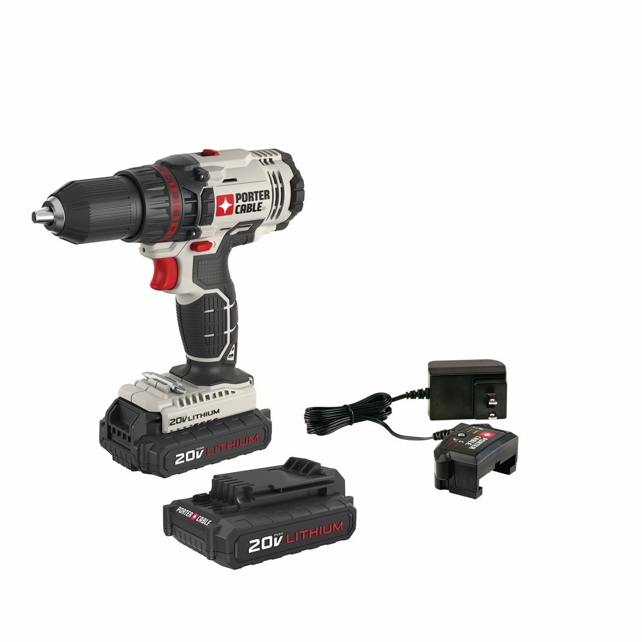 PORTER CABLE PCC601LB - 20V MAX 1/2-Inch Lithium-Ion Compact Cordless Drill