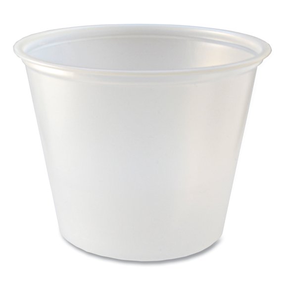 PORTION CUPS, 5.5 OZ, TRANSLUCENT, 125/SLEEVE, 20 SLEEVE/CARTON | Bundle of 2 Cartons