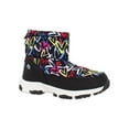 thumbnail image 1 of PORTLAND By Portland Boot Company Girls Black Ankle-High Cozy Boots, Sizes 10-4, 1 of 7