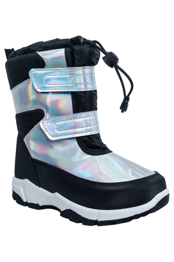 PORTLAND By Portland Boot Company Girls Puffer Ankle-High Snow Boots, Sizes 10-4
