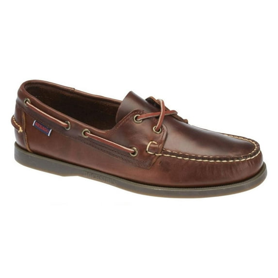 SEBAGO PORTLAND WAXED - DOCKSIDES Shoes Dark Brown Gum - 930