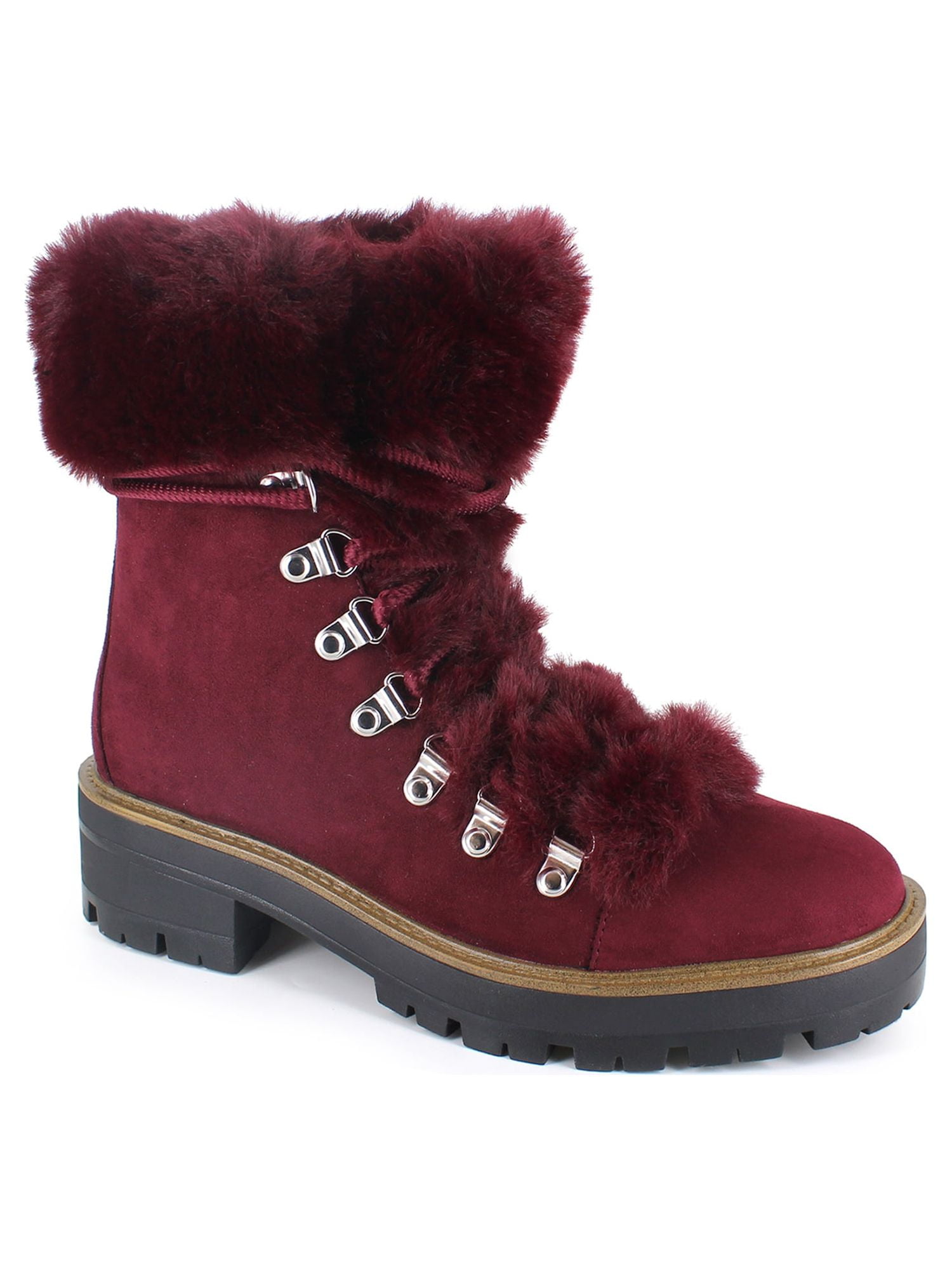 PORTLAND by Portland Boot Company Faux Fur Hiker Boot