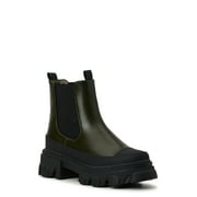 PORTLAND by Portland Boot Company Women's Short Mudguard Chelsea Boots