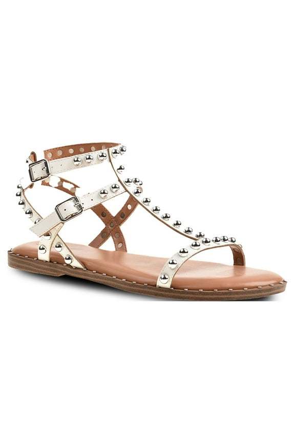 PORTLAND by Portland Boot Company Women's Studded Gladiator Sandal