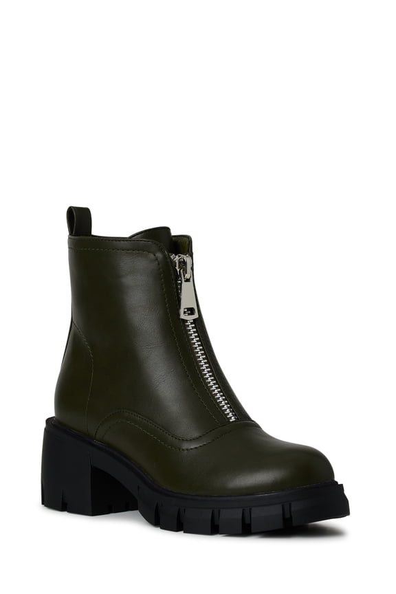 PORTLAND by Portland Boot Company Women's Zip-Front Booties