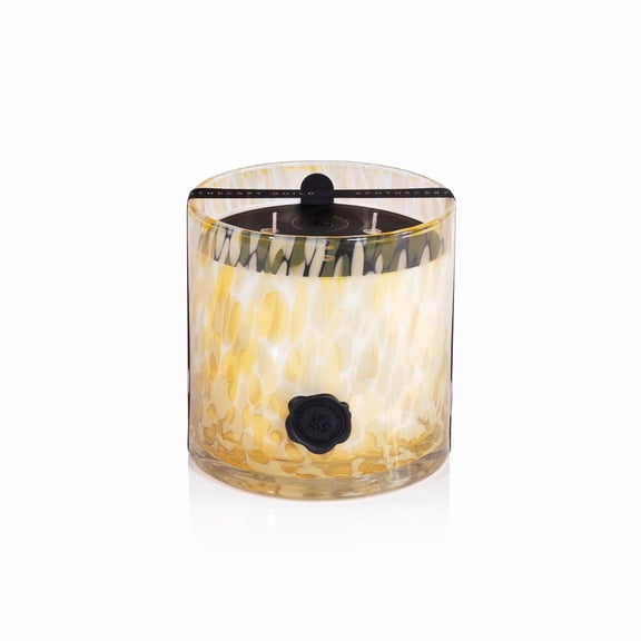 PORTOFINO Zodax Apothecary Guild Opal Glass 3-Wick 50 oz Scented Jar Candle