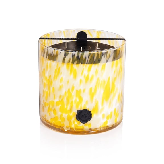 PORTOFINO Zodax Apothecary Guild Opal Glass 5-Wick 128 oz Scented Jar Candle