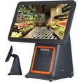 thumbnail image 1 of POS Cash Register, All in One Smart Touch Screen Cash Register POS with 15.6" Touch Screen, 2-Core CPU, 4GB RAM, 128GB SSD, 58MM Thermal Printer, Adjustable Angle for Retail, Restaurant, 1 of 8