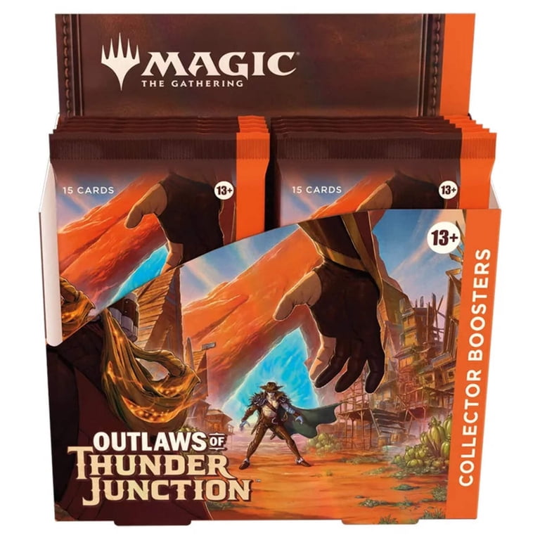 MTG: Outlaws of Thunder Junction TCG Cards Collector Booster Box - Walmart.com MTG: Outlaws of Thunder Junction TCG Cards Collector Booster Box - Walmart.com