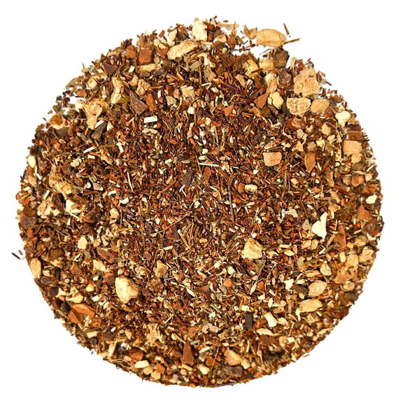 Positively Tea's Organic Ginger Snap Rooibos Tea, Loose Leaf, USDA Organic, 1 lb bag