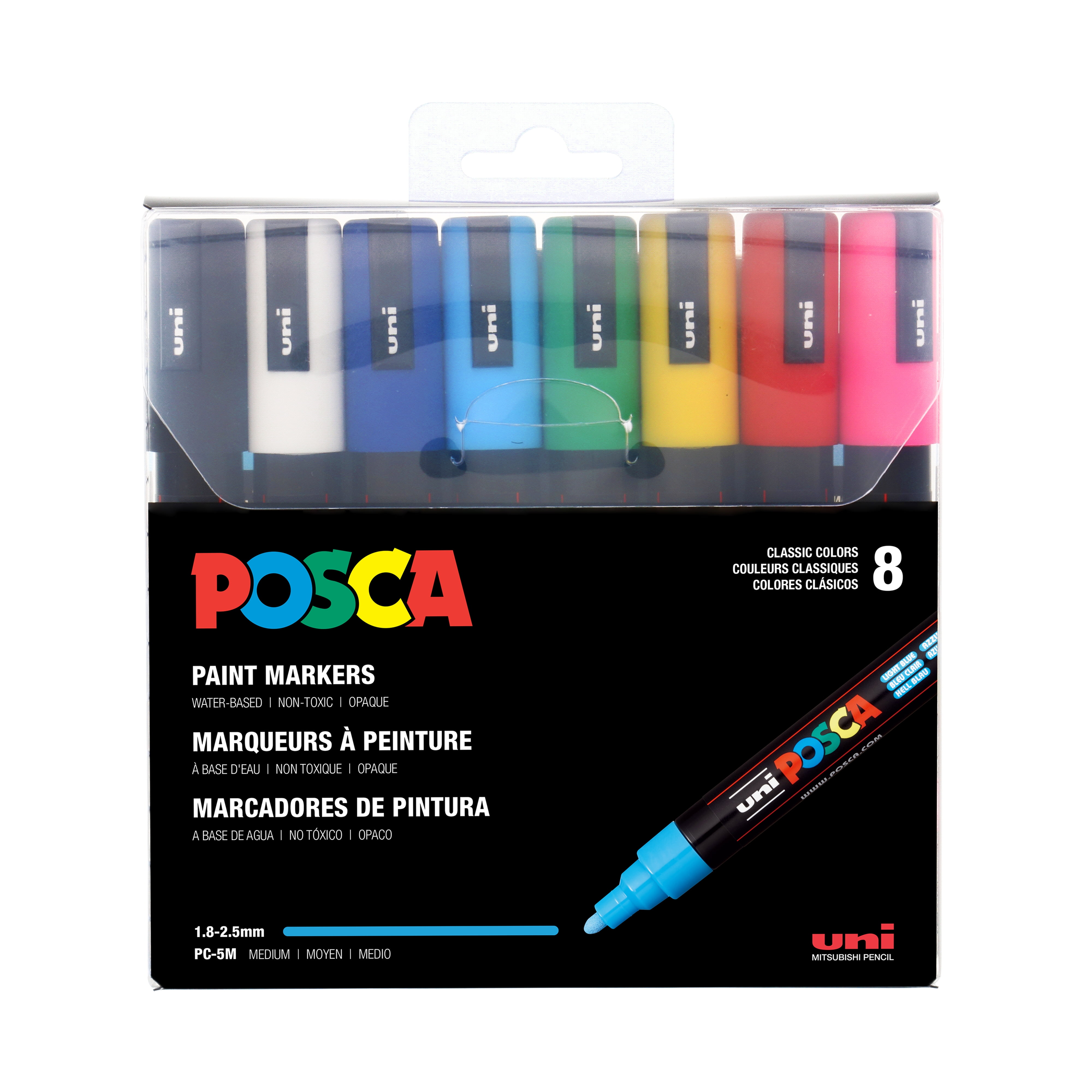 Posca Acrylic Paint Marker Set, Medium
