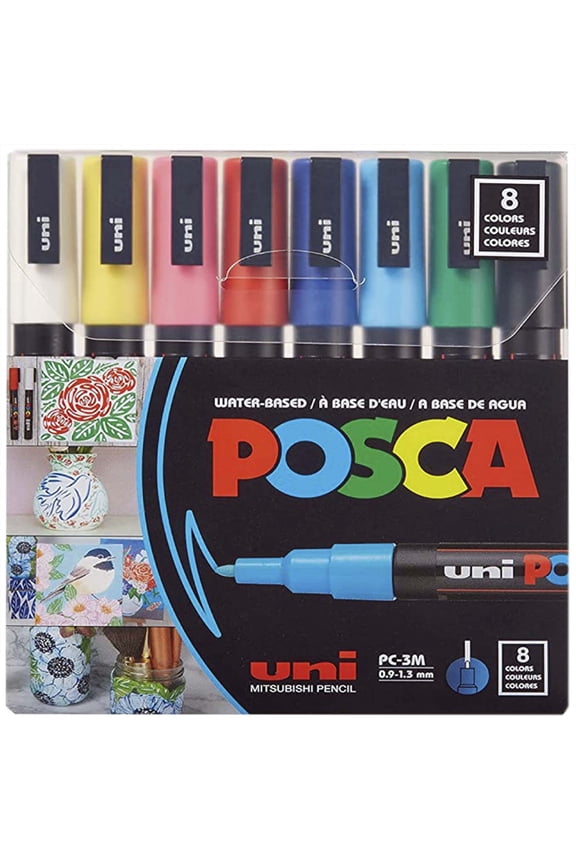 8-Color Paint Market Set, PC-3M Fine