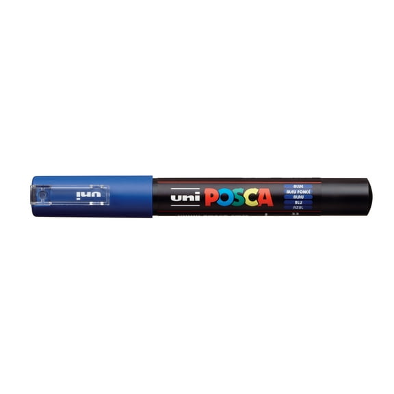POSCA Paint Marker, PC-1M Extra Fine, Blue