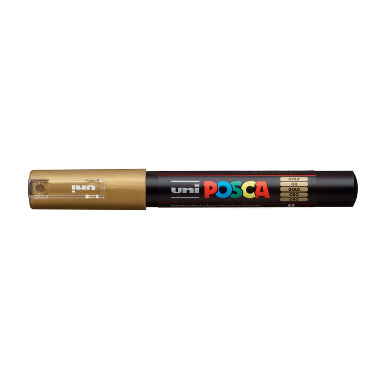 Posca PC-1M Extra Fine Gold Paint Marker