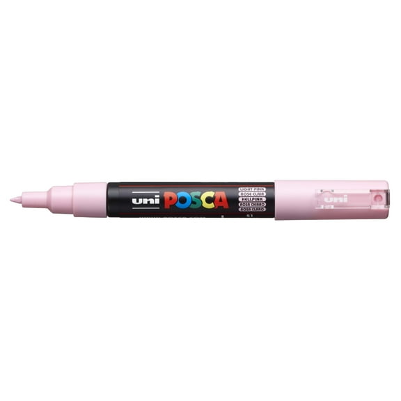 POSCA Paint Marker, PC-1M Extra Fine, Light Pink