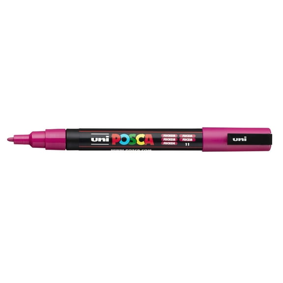 POSCA Paint Marker, PC-3M Fine Bullet, Fuchsia