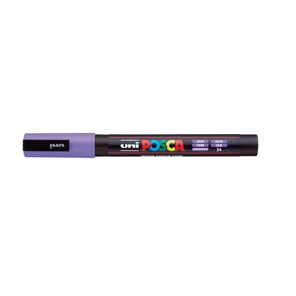 POSCA Paint Marker, PC-3M Fine Bullet, Lilac