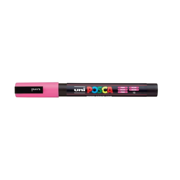 POSCA Paint Marker, PC-3M Fine Bullet, Pink