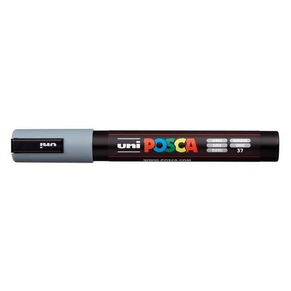 POSCA Paint Marker, PC-5M Medium Bullet, Grey