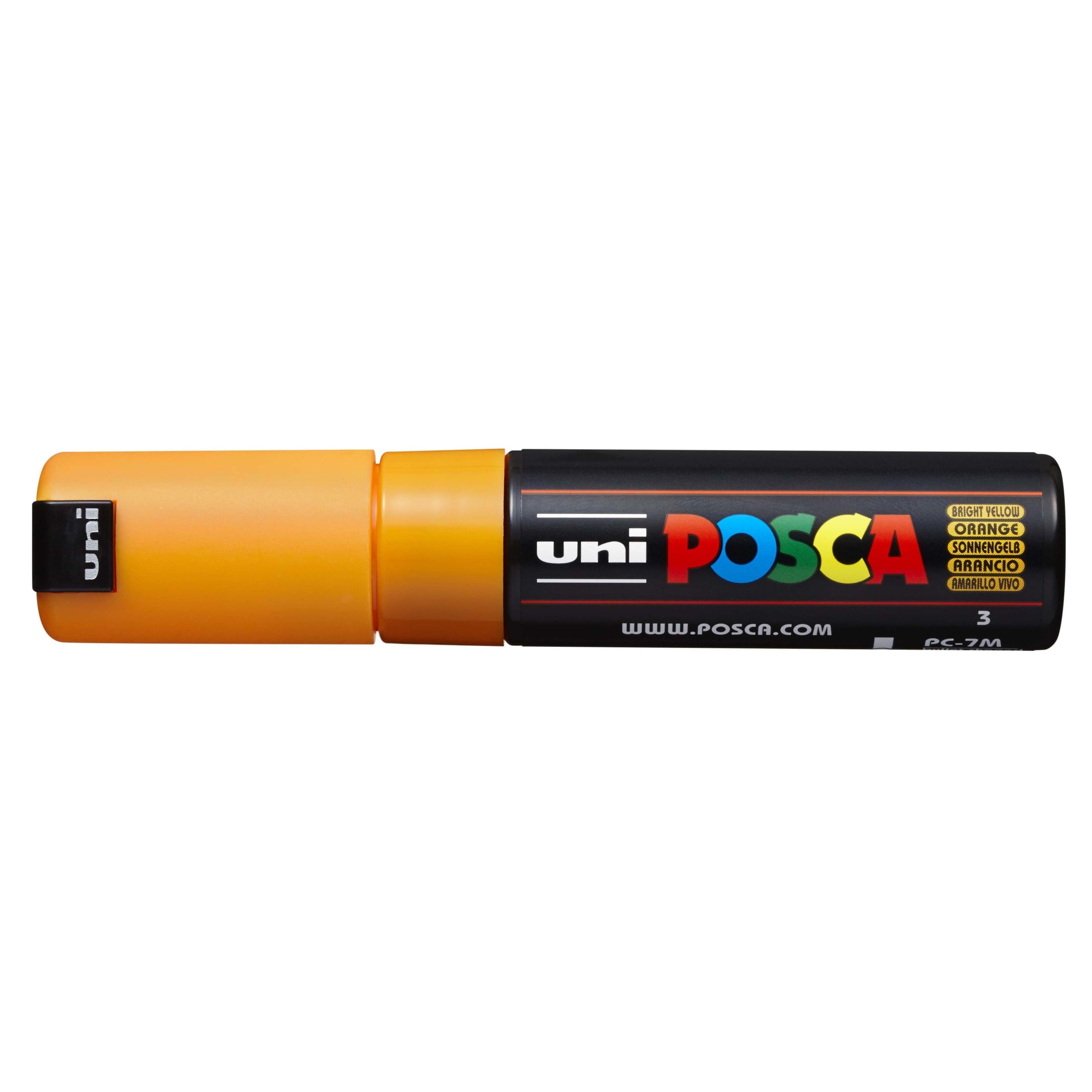 POSCA Paint Marker, PC-7M Broad Bullet, Bright Yellow - Walmart ...