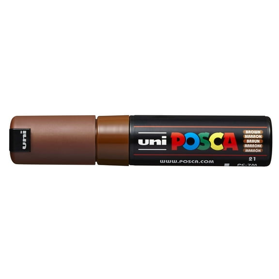 Posca Paint Marker - Brown, Broad Bullet Tip, 4.5 mm - 5.5 mm