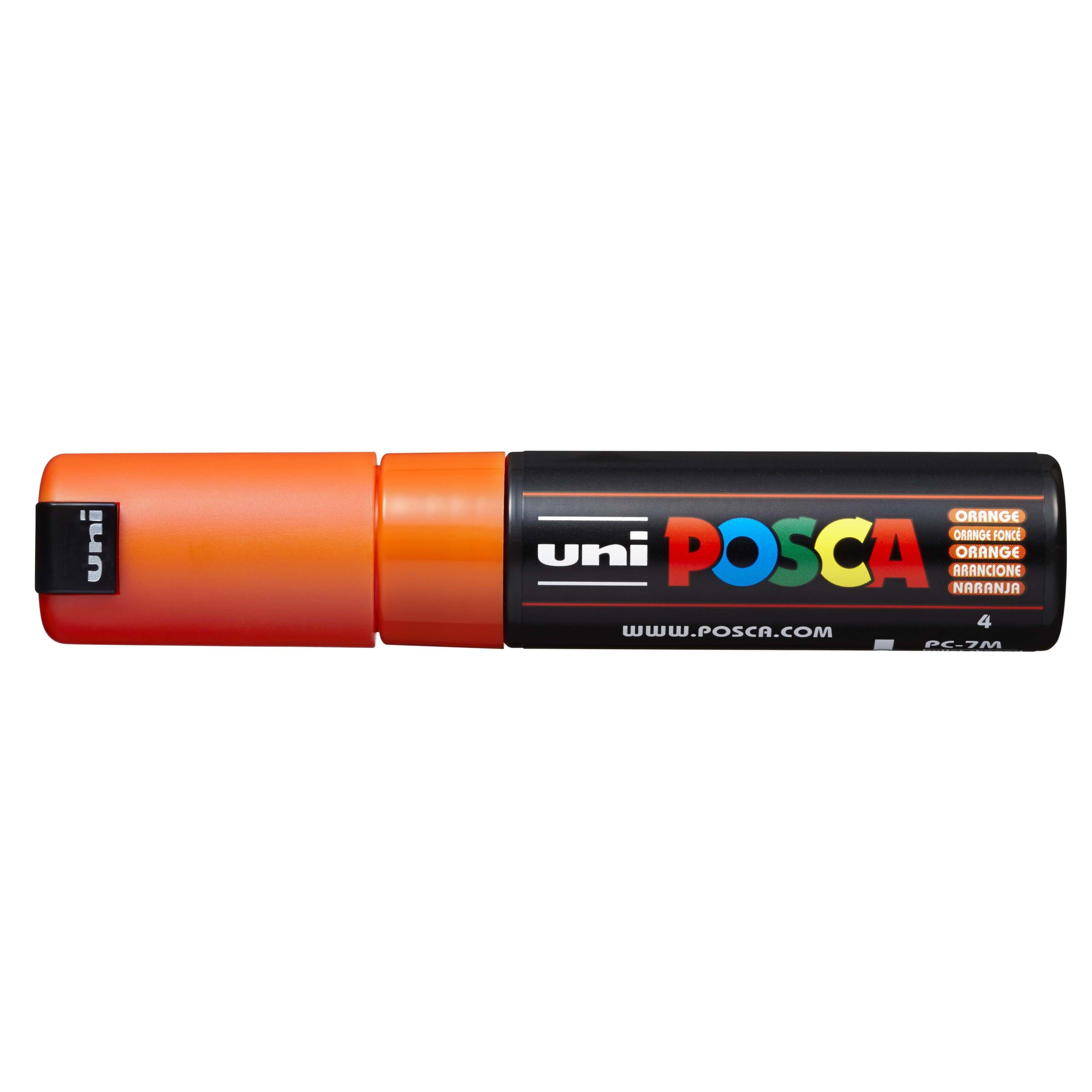 Uni Posca PC3MP.4 Water-Based Paint Marker, Fine Point, Pastel Orange