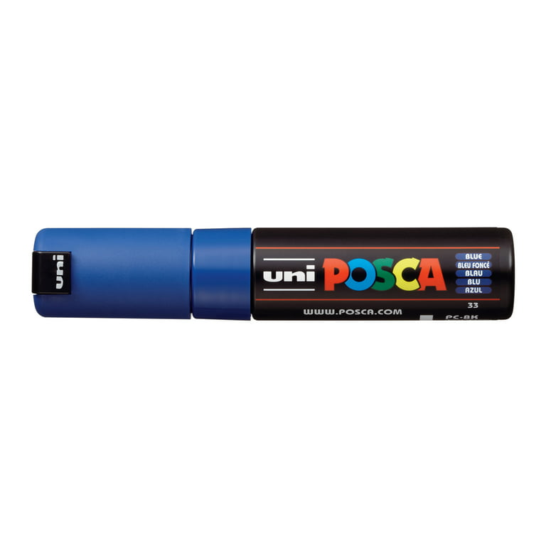  15 Posca Paint Markers, 5M Medium Posca Markers Set with  Reversible Tips of Acrylic Paint Pens