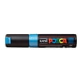 thumbnail image 1 of POSCA Paint Marker, PC-8K Broad Chisel, Metallic Blue, 1 of 5