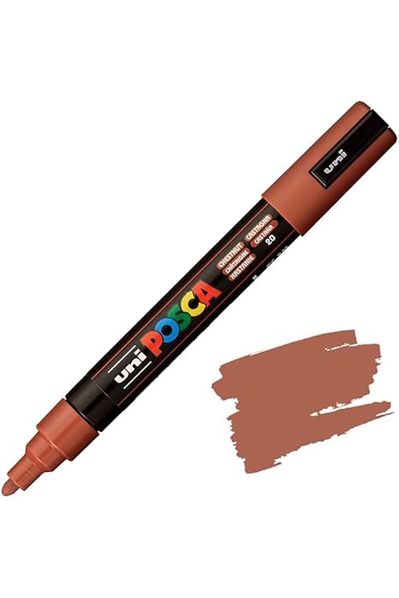 Paint Markers, PC-5M - Medium, Chestnut