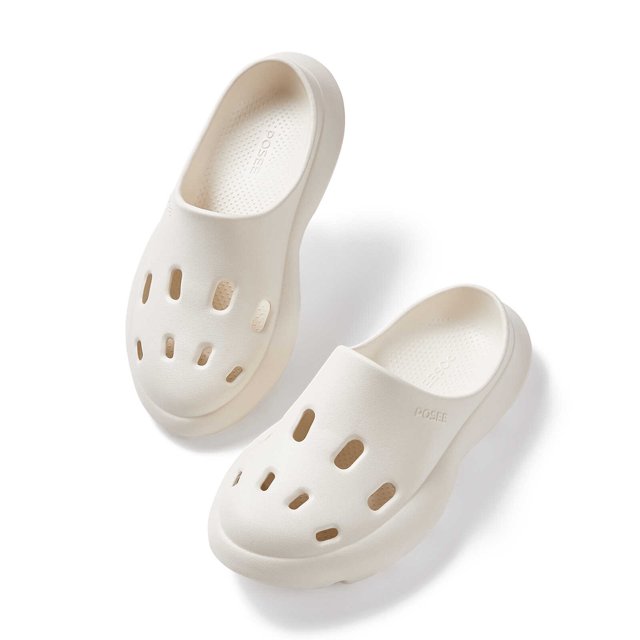 POSEE Scrub Clogs for Women Men Garden Shoes Arch Support Quick Drying