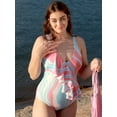 thumbnail image 1 of POSESHE Plus Size Swimwear for Women, One-Piece Swimsuit, S-5XL, 1 of 5