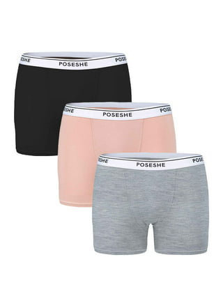 wirarpa Women's Cotton Boxer Briefs Underwear Ladies Boyshort Panties Under  Dress Shorts 4 Pack : : Clothing, Shoes & Accessories