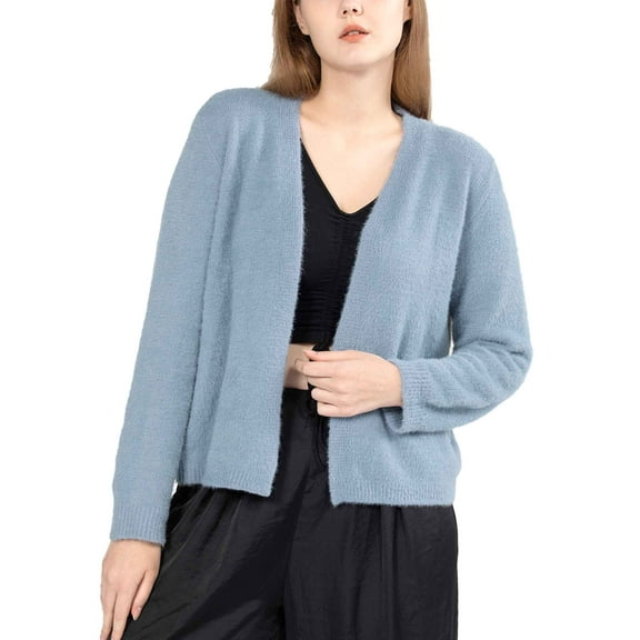 POSESHE Women's Causeal Cardigan, Long Sleeve Soft warm Sweater