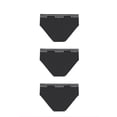 thumbnail image 1 of POSESHE Women's Micro Modal Hipster Panties, S-5XL, 3-Pack, 1 of 6
