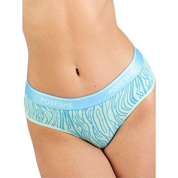 POSESHE Women's Micro Modal Hipster Panties, S-5XL