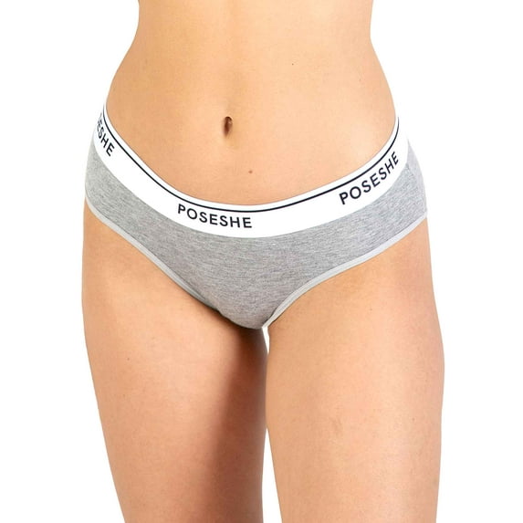 POSESHE Women's Micro Modal Hipster Panties, S-5XL
