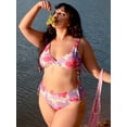 thumbnail image 1 of POSESHE Women's Plus Size Bikini Set Two-piece Swimsuit, S-5XL, 1 of 5
