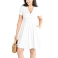 thumbnail image 1 of POSESHE Women's Plus Size Summer Dress with Pockets, Casual and Party Ready, 1 of 5