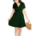 thumbnail image 1 of POSESHE Women's Plus Size Summer Dress with Pockets, Casual and Party Ready, 1 of 5